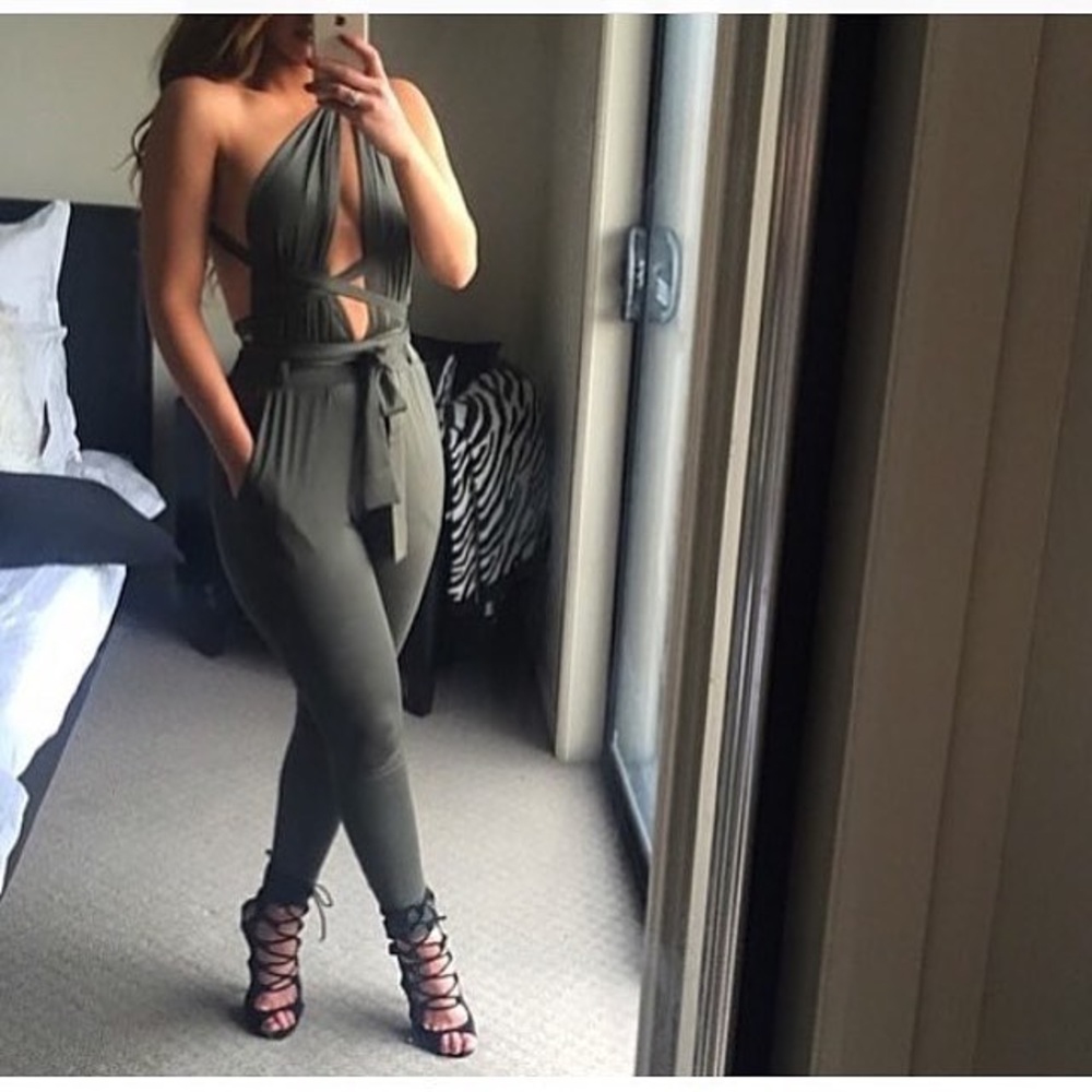 FEW LEFT! Multi-wrap Jumpsuit